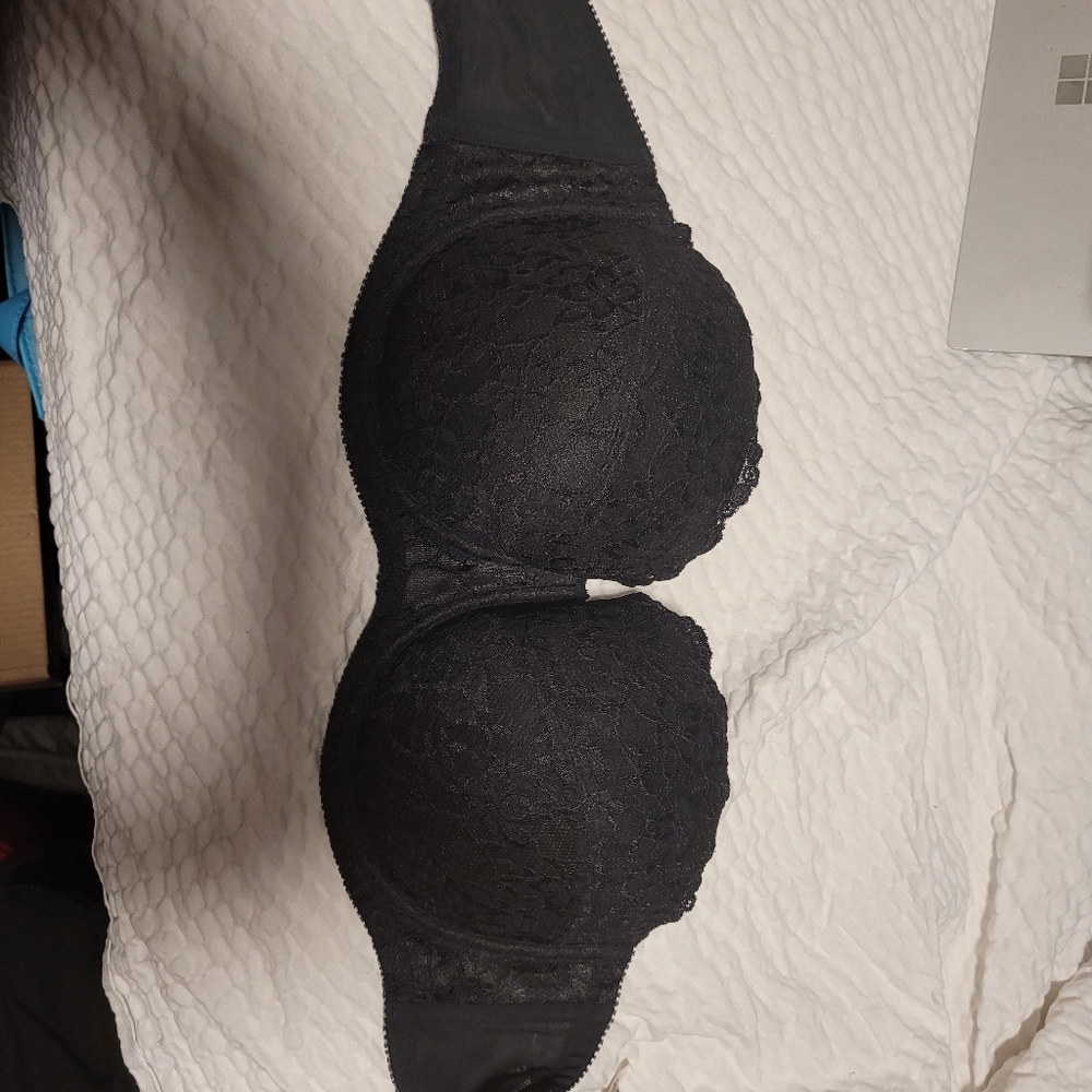 Torrid black strapless bra